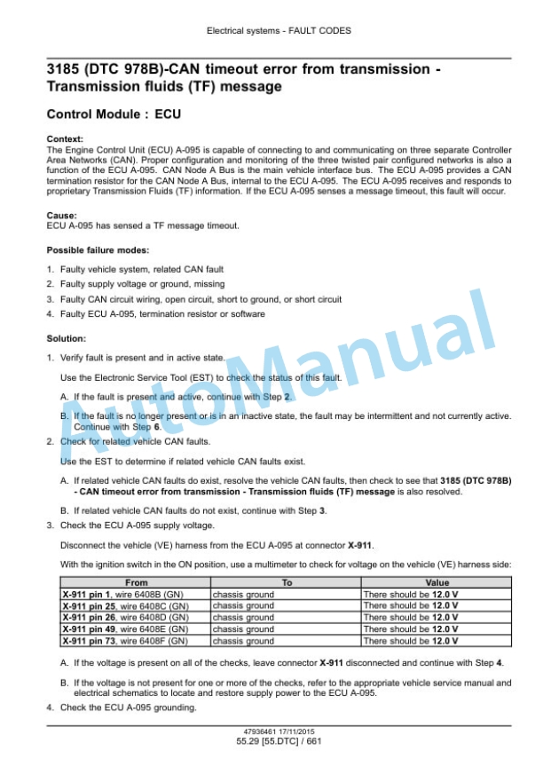 New Holland T7.175, T7.190, T7.210, T7.225 AutoCommand Stage IV Tractor Service Manual 47936461 5 New Holland T7.175, T7.190, T7.210, T7.225 AutoCommand Stage IV Tractor Service Manual 47936461 - Image 5