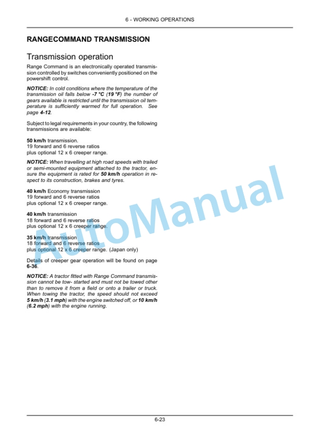 New Holland T7.175, T7.190, T7.210 Tier 4B Final Rage Command - Power Command Tractor Operation and Maintenance Manual 47771685 3 New Holland T7.175, T7.190, T7.210 Tier 4B Final Rage Command - Power Command Tractor Operation and Maintenance Manual 47771685 - Image 3