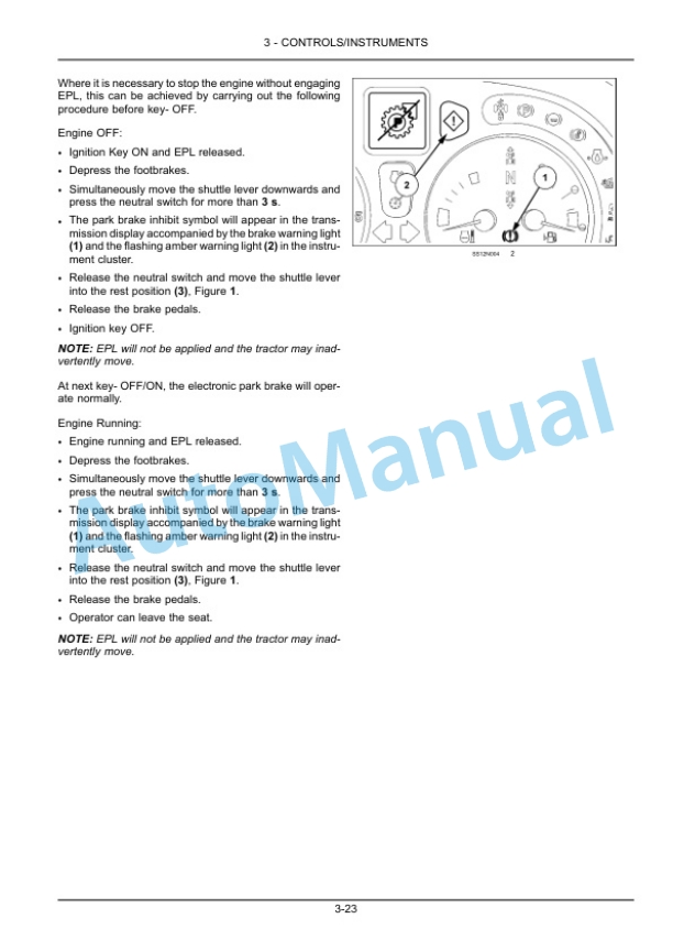 New Holland T7.220, T7.235, T7.250, T7.260 Power Command Tractor Operation and Maintenance Manual 47457884 2 New Holland T7.220, T7.235, T7.250, T7.260 Power Command Tractor Operation and Maintenance Manual 47457884 - Image 2