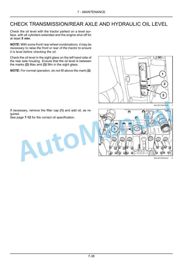 New Holland T7.220, T7.235, T7.250, T7.260 Power Command Tractor Operation and Maintenance Manual 47457884 5 New Holland T7.220, T7.235, T7.250, T7.260 Power Command Tractor Operation and Maintenance Manual 47457884 - Image 5