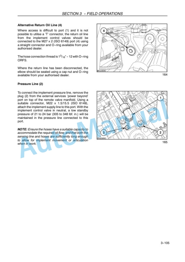New Holland T7.220, T7.235, T7.250, T7.260 Power Command Tractor Operation and Maintenance Manual 84361914 4 New Holland T7.220, T7.235, T7.250, T7.260 Power Command Tractor Operation and Maintenance Manual 84361914 - Image 4