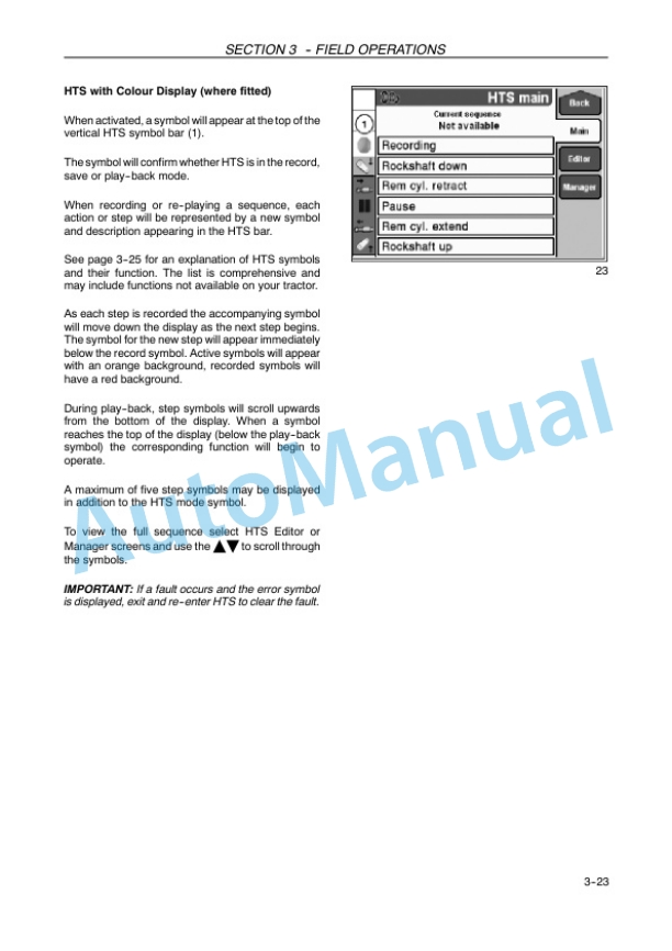 New Holland T7.220, T7.235, T7.250, T7.260 Power Command Tractor Operation and Maintenance Manual 84361992 3 New Holland T7.220, T7.235, T7.250, T7.260 Power Command Tractor Operation and Maintenance Manual 84361992-3