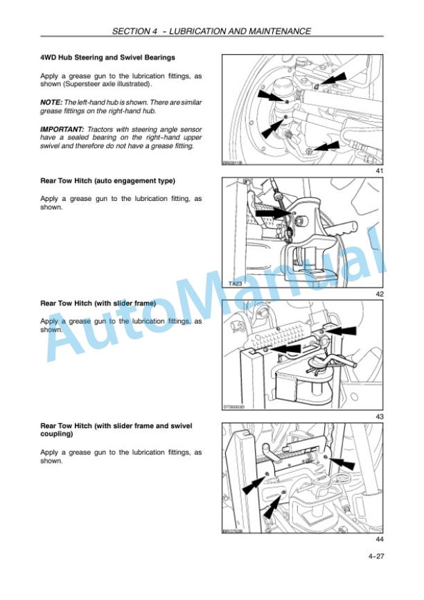 New Holland T7.220, T7.235, T7.250, T7.260 Power Command Tractor Operation and Maintenance Manual 84411764 5 New Holland T7.220, T7.235, T7.250, T7.260 Power Command Tractor Operation and Maintenance Manual 84411764 - Image 5