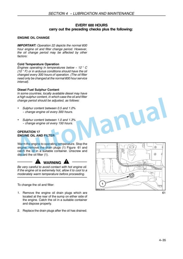 New Holland T7.220, T7.235, T7.250, T7.260 Power Command Tractor Operation and Maintenance Manual 84411799 5 New Holland T7.220, T7.235, T7.250, T7.260 Power Command Tractor Operation and Maintenance Manual 84411799 - Image 5