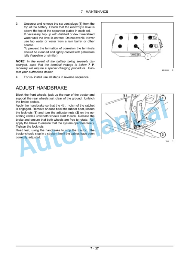 New Holland T7.220, T7.235, T7.250, T7.260 Power Command Tractor Operation and Maintenance Manual 84571681 5 New Holland T7.220, T7.235, T7.250, T7.260 Power Command Tractor Operation and Maintenance Manual 84571681-5