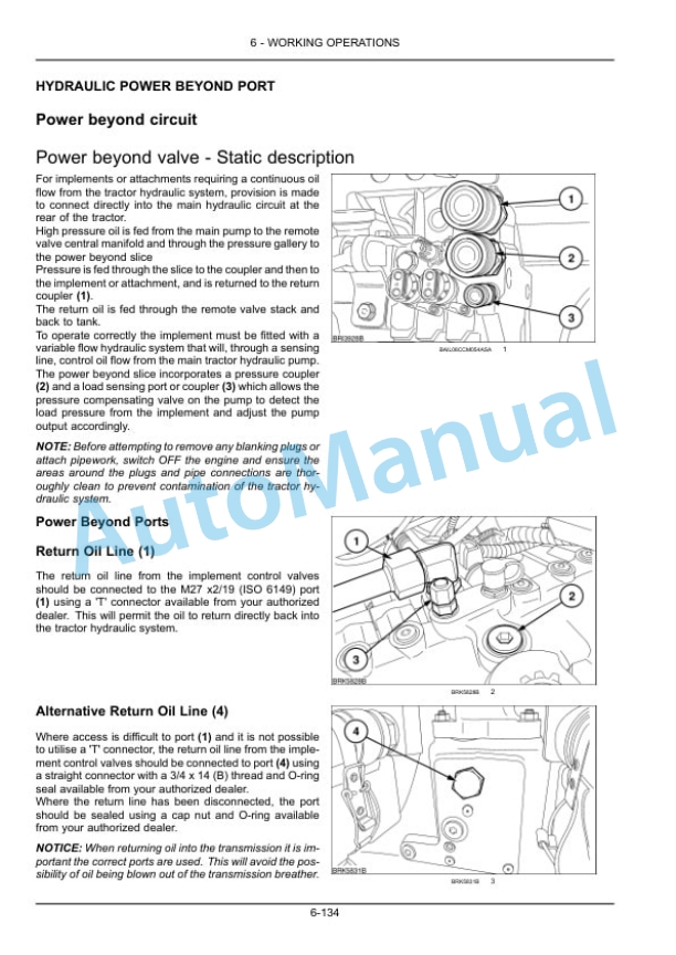 New Holland T7.220, T7.235, T7.250, T7.260 Sidewinder II Power Command Tractor Operation and Maintenance Manual 47894445 4 New Holland T7.220, T7.235, T7.250, T7.260 Sidewinder II Power Command Tractor Operation and Maintenance Manual 47894445 - Image 4