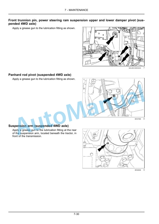 New Holland T7.220, T7.235, T7.250, T7.260 Sidewinder II Power Command Tractor Operation and Maintenance Manual 47894472 5 New Holland T7.220, T7.235, T7.250, T7.260 Sidewinder II Power Command Tractor Operation and Maintenance Manual 47894472 - Image 5