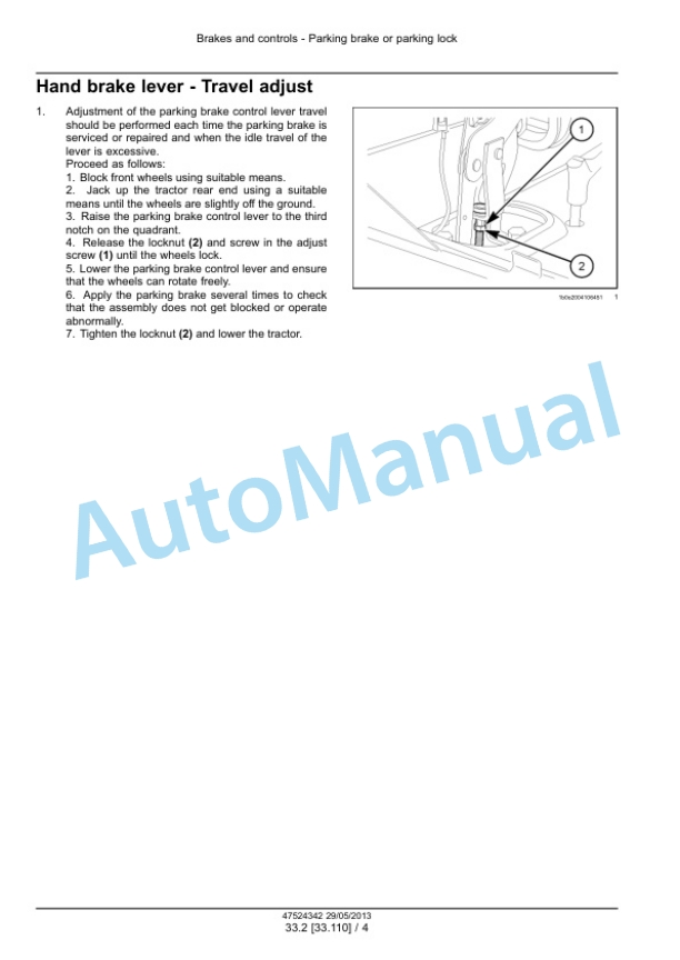 New Holland T7.220, T7.235, T7.250, T7.260, T7.270 Auto Command - Power Command Tractor Service Manual 47567518 4 New Holland T7.220, T7.235, T7.250, T7.260, T7.270 Auto Command - Power Command Tractor Service Manual 47567518 - Image 4