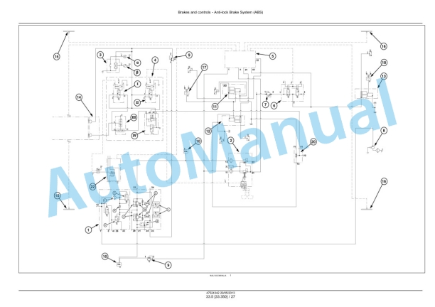 New Holland T7.220, T7.235, T7.250, T7.260, T7.270 Auto Command - Power Command Tractor Service Manual 47567518 5 New Holland T7.220, T7.235, T7.250, T7.260, T7.270 Auto Command - Power Command Tractor Service Manual 47567518 - Image 5