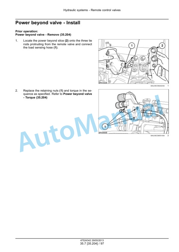 New Holland T7.220, T7.235, T7.250, T7.260, T7.270 Auto Command - Power Command Tractor Service Manual 47567519 5 New Holland T7.220, T7.235, T7.250, T7.260, T7.270 Auto Command - Power Command Tractor Service Manual 47567519 - Image 5