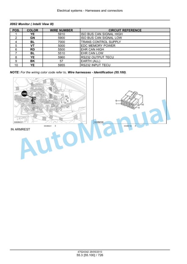 New Holland T7.220, T7.235, T7.250, T7.260, T7.270 Auto Command - Power Command Tractor Service Manual 47567524 3 New Holland T7.220, T7.235, T7.250, T7.260, T7.270 Auto Command - Power Command Tractor Service Manual 47567524-3