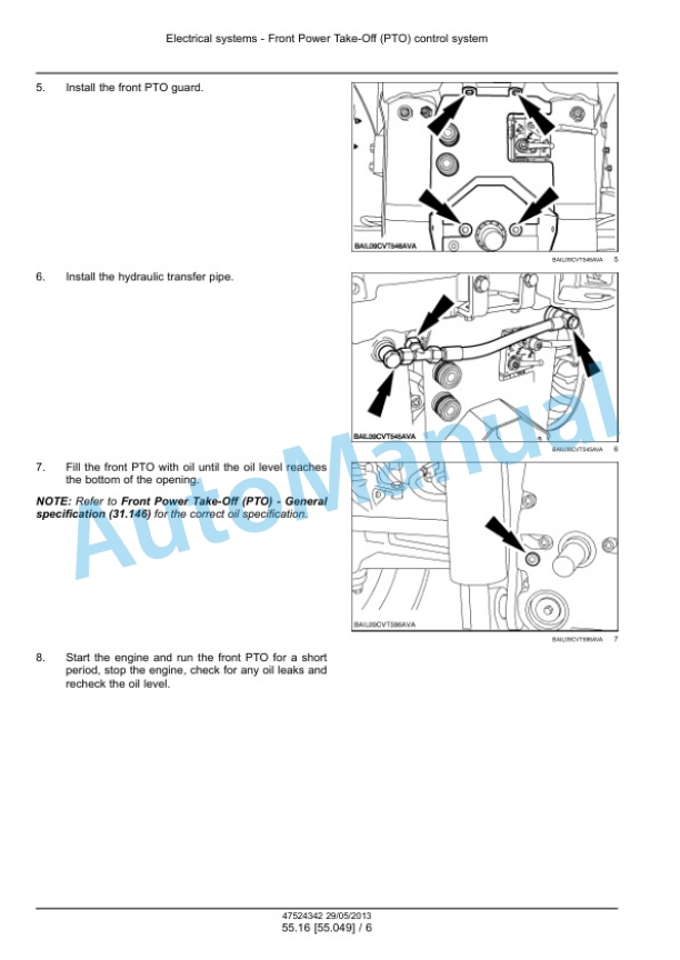New Holland T7.220, T7.235, T7.250, T7.260, T7.270 Auto Command - Power Command Tractor Service Manual 47567526 3 New Holland T7.220, T7.235, T7.250, T7.260, T7.270 Auto Command - Power Command Tractor Service Manual 47567526 - Image 3