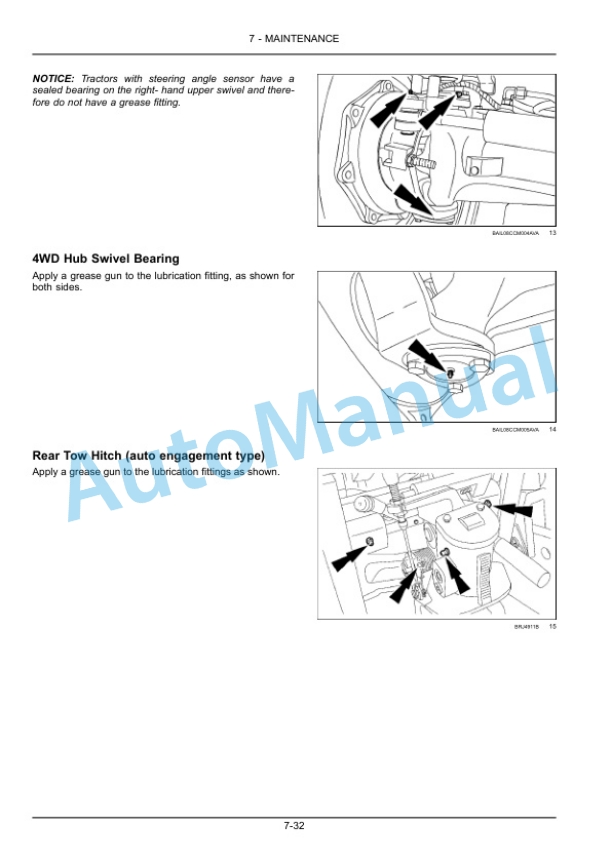 New Holland T7.220, T7.235, T7.250, T7.260, T7.270 Sidewinder II Auto Command - Power Command Tractor Operation and Maintenance Manual 47457099 5 New Holland T7.220, T7.235, T7.250, T7.260, T7.270 Sidewinder II Auto Command - Power Command Tractor Operation and Maintenance Manual 47457099 - Image 5