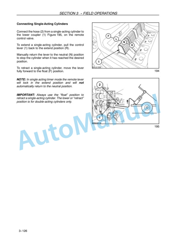 New Holland T7.220, T7.235, T7.250, T7.260, T7.270 Sidewinder II Auto Command - Power Command Tractor Operation and Maintenance Manual 84360297 4 New Holland T7.220, T7.235, T7.250, T7.260, T7.270 Sidewinder II Auto Command - Power Command Tractor Operation and Maintenance Manual 84360297-4