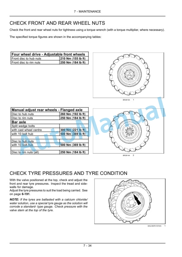New Holland T7.220, T7.235, T7.250, T7.260, T7.270 Sidewinder II Auto Command - Power Command Tractor Operation and Maintenance Manual 84571736 5 New Holland T7.220, T7.235, T7.250, T7.260, T7.270 Sidewinder II Auto Command - Power Command Tractor Operation and Maintenance Manual 84571736-5
