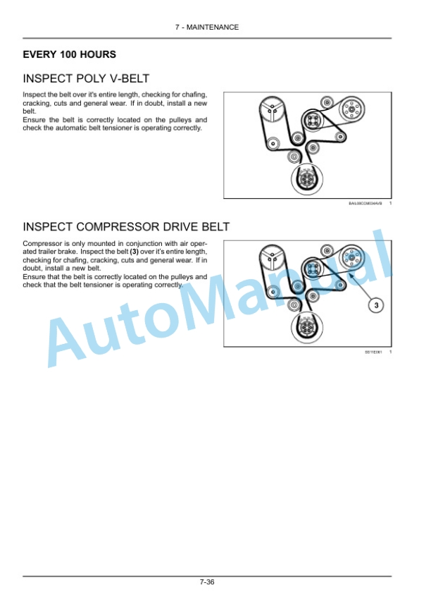 New Holland T7.220, T7.235, T7.250, T7.260, T7.270 Sidewinder II Auto Command - Power Command Tractor Operation and Maintenance Manual 84601599 5 New Holland T7.220, T7.235, T7.250, T7.260, T7.270 Sidewinder II Auto Command - Power Command Tractor Operation and Maintenance Manual 84601599 - Image 5