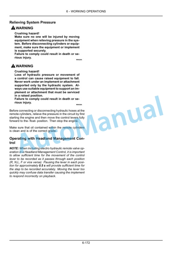 New Holland T7.230, T7.245, T7.260 Sidewinder II Stage V Tractor Operation and Maintenance Manual 51607723 4 New Holland T7.230, T7.245, T7.260 Sidewinder II Stage V Tractor Operation and Maintenance Manual 51607723 - Image 4