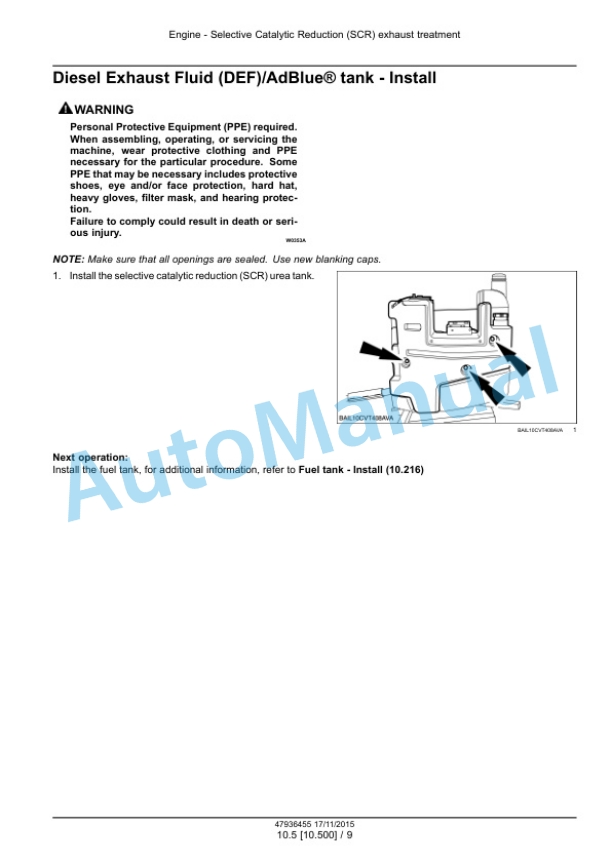 New Holland T7.230, T7.245, T7.260, T7.270 Auto Command Tier 4B Final Tractor Service Manual 47985248 4 New Holland T7.230, T7.245, T7.260, T7.270 Auto Command Tier 4B Final Tractor Service Manual 47985248 - Image 4