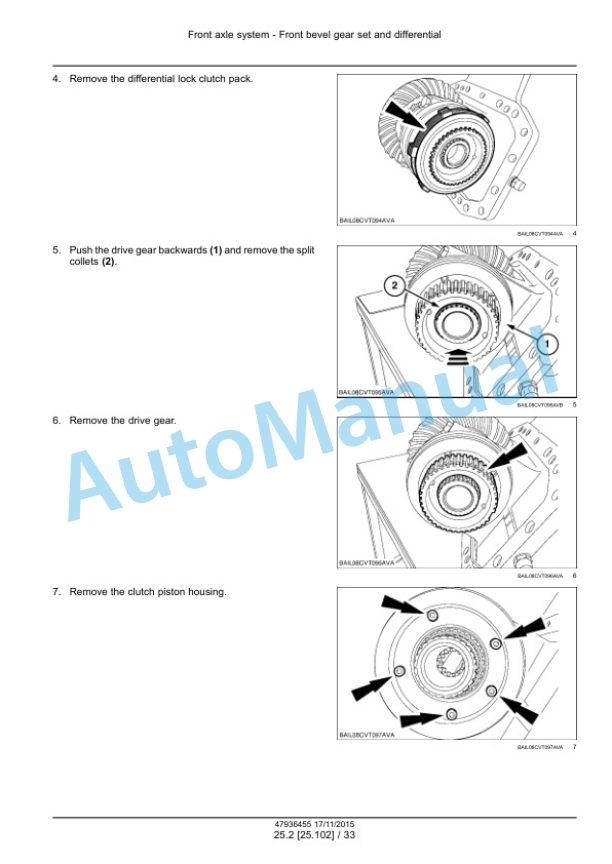New Holland T7.230, T7.245, T7.260, T7.270 Auto Command Tier 4B Final Tractor Service Manual 47985250 3 New Holland T7.230, T7.245, T7.260, T7.270 Auto Command Tier 4B Final Tractor Service Manual 47985250 - Image 3