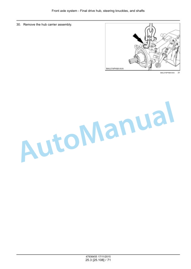 New Holland T7.230, T7.245, T7.260, T7.270 Auto Command Tier 4B Final Tractor Service Manual 47985250 4 New Holland T7.230, T7.245, T7.260, T7.270 Auto Command Tier 4B Final Tractor Service Manual 47985250 - Image 4