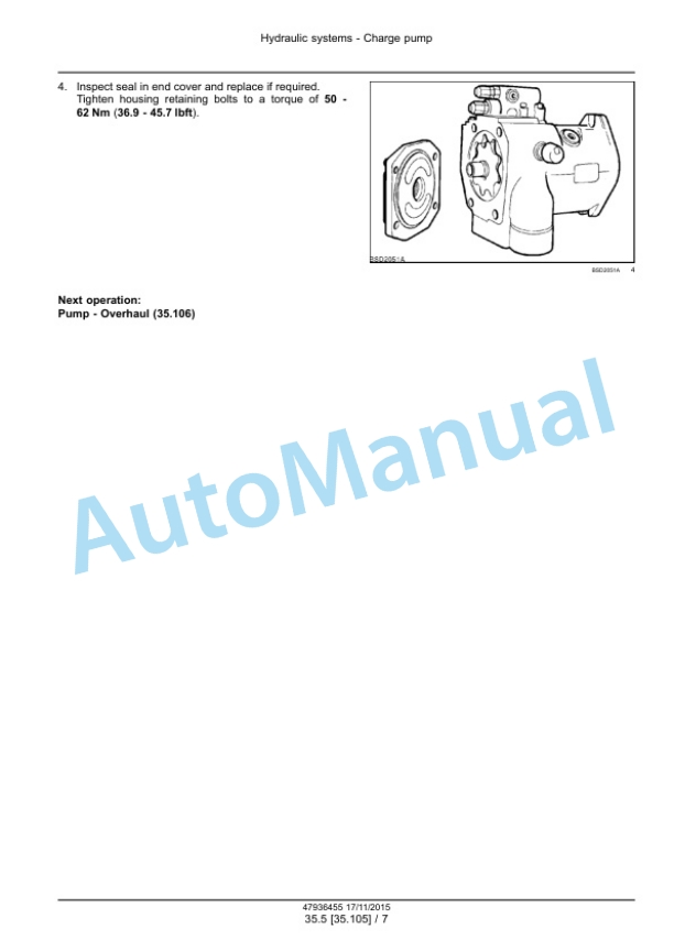 New Holland T7.230, T7.245, T7.260, T7.270 Auto Command Tier 4B Final Tractor Service Manual 47985252 3 New Holland T7.230, T7.245, T7.260, T7.270 Auto Command Tier 4B Final Tractor Service Manual 47985252 - Image 3