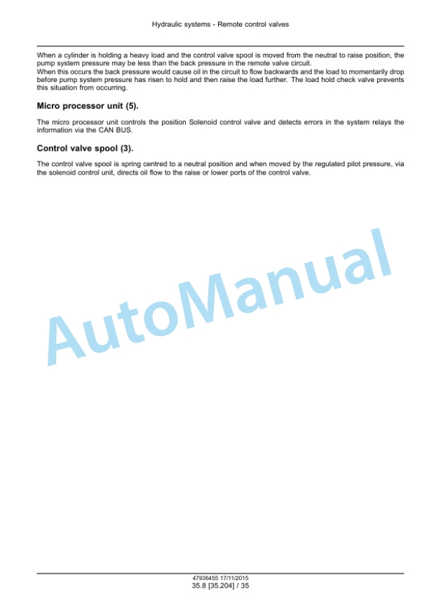 New Holland T7.230, T7.245, T7.260, T7.270 Auto Command Tier 4B Final Tractor Service Manual 47985252 4 New Holland T7.230, T7.245, T7.260, T7.270 Auto Command Tier 4B Final Tractor Service Manual 47985252 - Image 4