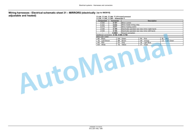 New Holland T7.230, T7.245, T7.260, T7.270 Auto Command Tier 4B Final Tractor Service Manual 47985255 2 New Holland T7.230, T7.245, T7.260, T7.270 Auto Command Tier 4B Final Tractor Service Manual 47985255-2