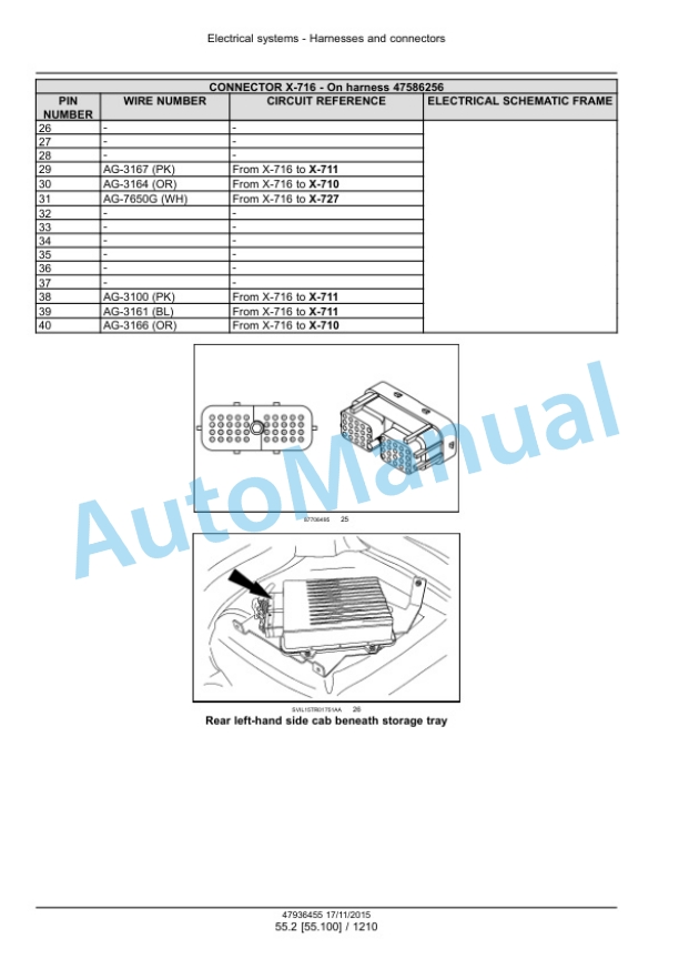 New Holland T7.230, T7.245, T7.260, T7.270 Auto Command Tier 4B Final Tractor Service Manual 47985258 2 New Holland T7.230, T7.245, T7.260, T7.270 Auto Command Tier 4B Final Tractor Service Manual 47985258-2