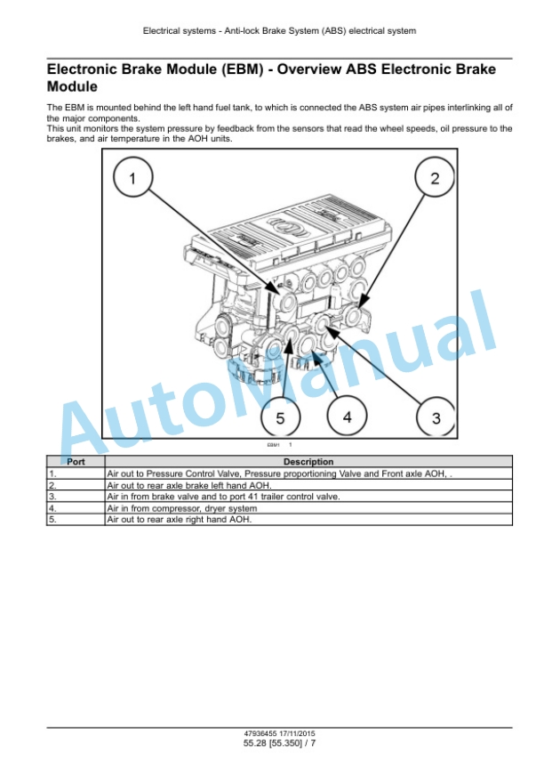 New Holland T7.230, T7.245, T7.260, T7.270 Auto Command Tier 4B Final Tractor Service Manual 47985261 5 New Holland T7.230, T7.245, T7.260, T7.270 Auto Command Tier 4B Final Tractor Service Manual 47985261 - Image 5