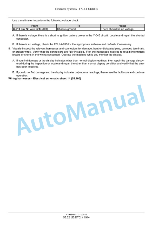 New Holland T7.230, T7.245, T7.260, T7.270 Auto Command Tier 4B Final Tractor Service Manual 47985267 3 New Holland T7.230, T7.245, T7.260, T7.270 Auto Command Tier 4B Final Tractor Service Manual 47985267-3
