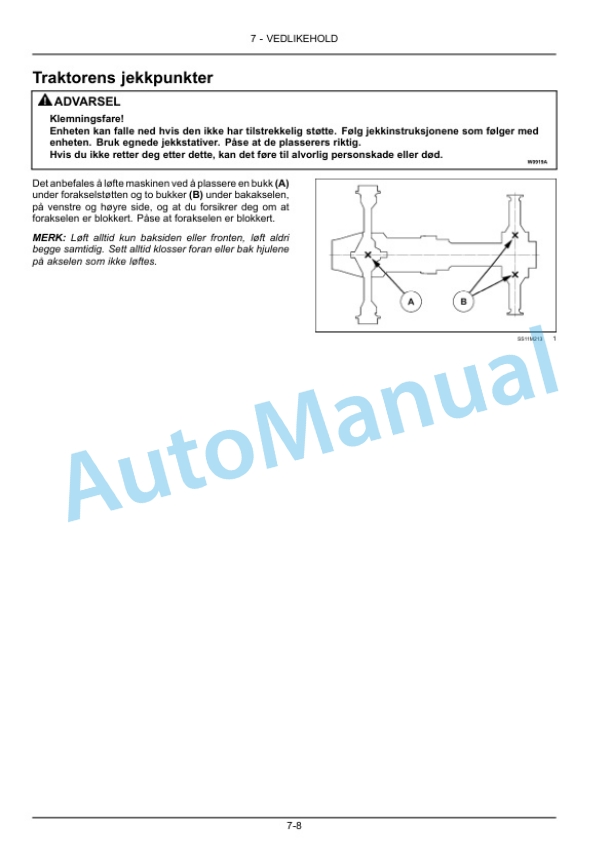 New Holland T7.230, T7.245, T7.260, T7.270 AutoCommand Stage IV Tractor Operation and Maintenance Manual 51519046 GER 5 New Holland T7.230, T7.245, T7.260, T7.270 AutoCommand Stage IV Tractor Operation and Maintenance Manual 51519046 GER - Image 5