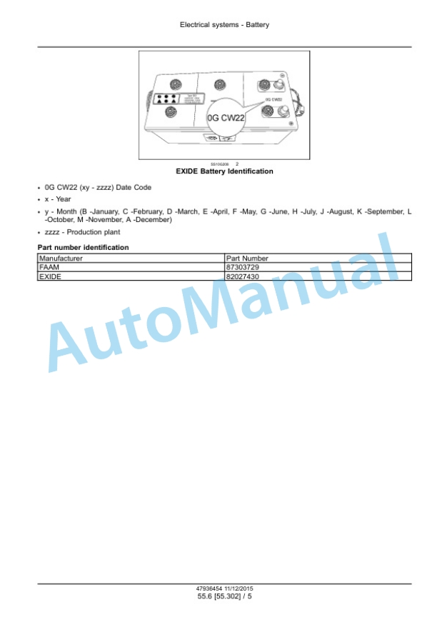New Holland T7.230, T7.245, T7.260, T7.270 AutoCommand Stage IV Tractor Service Manual 47936454 4 New Holland T7.230, T7.245, T7.260, T7.270 AutoCommand Stage IV Tractor Service Manual 47936454 - Image 4