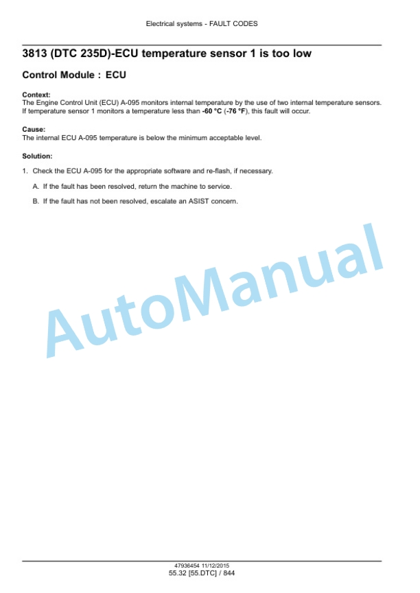 New Holland T7.230, T7.245, T7.260, T7.270 AutoCommand Stage IV Tractor Service Manual 47936454 5 New Holland T7.230, T7.245, T7.260, T7.270 AutoCommand Stage IV Tractor Service Manual 47936454 - Image 5