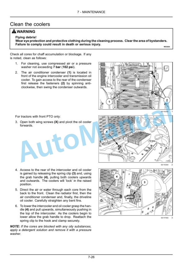 New Holland T7.230, T7.245, T7.260, T7.270 Tier 4B Final Sidewinder II Power Command Tractor Operation and Maintenance Manual 47789223 5 New Holland T7.230, T7.245, T7.260, T7.270 Tier 4B Final Sidewinder II Power Command Tractor Operation and Maintenance Manual 47789223 - Image 5
