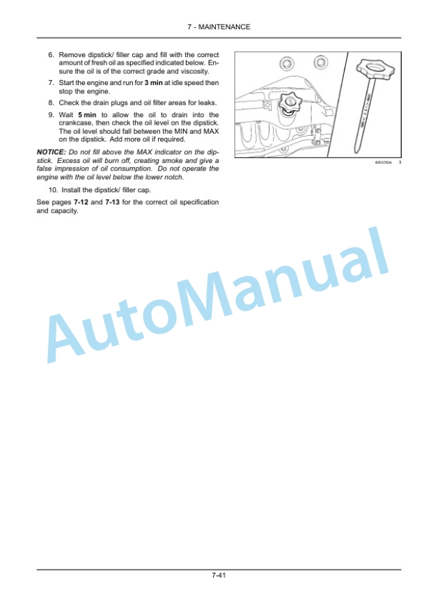 New Holland T7.230, T7.245, T7.260 Tier 4B Final Power Command Tractor Operation and Maintenance Manual 47789212 5 New Holland T7.230, T7.245, T7.260 Tier 4B Final Power Command Tractor Operation and Maintenance Manual 47789212 - Image 5