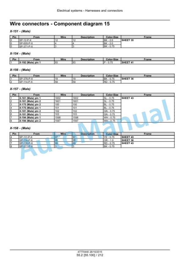 New Holland T7.240, T7.245, T7.260 Tractor Service Manual 47770440 4 New Holland T7.240, T7.245, T7.260 Tractor Service Manual 47770440 - Image 4