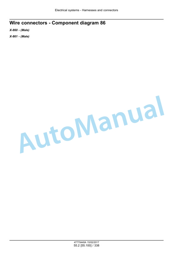 New Holland T7.240, T7.245, T7.260 Tractor Service Manual 47770440A 5 New Holland T7.240, T7.245, T7.260 Tractor Service Manual 47770440A - Image 5