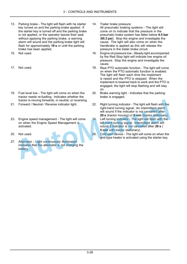 New Holland T7.240, T7.245 Tractor Operation and Maintenance Manual 84417619 2 New Holland T7.240, T7.245 Tractor Operation and Maintenance Manual 84417619-2