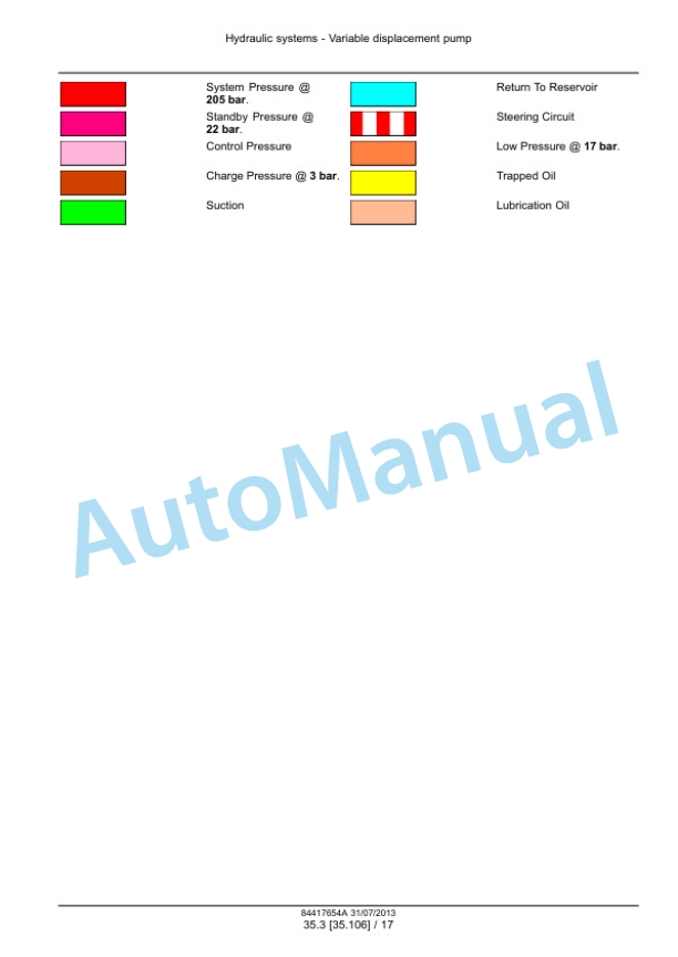 New Holland T7.240, T7.245 Tractor Service Manual 84417654A 3 New Holland T7.240, T7.245 Tractor Service Manual 84417654A-3