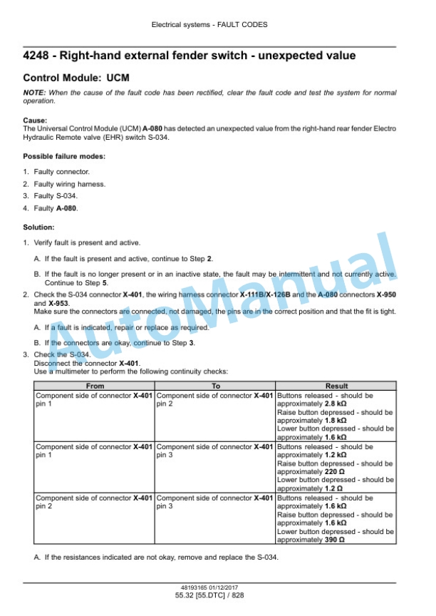 New Holland T7.290, T7.315 AutoCommand Stage IV Tractor Service Manual 48193165 5 New Holland T7.290, T7.315 AutoCommand Stage IV Tractor Service Manual 48193165 - Image 5