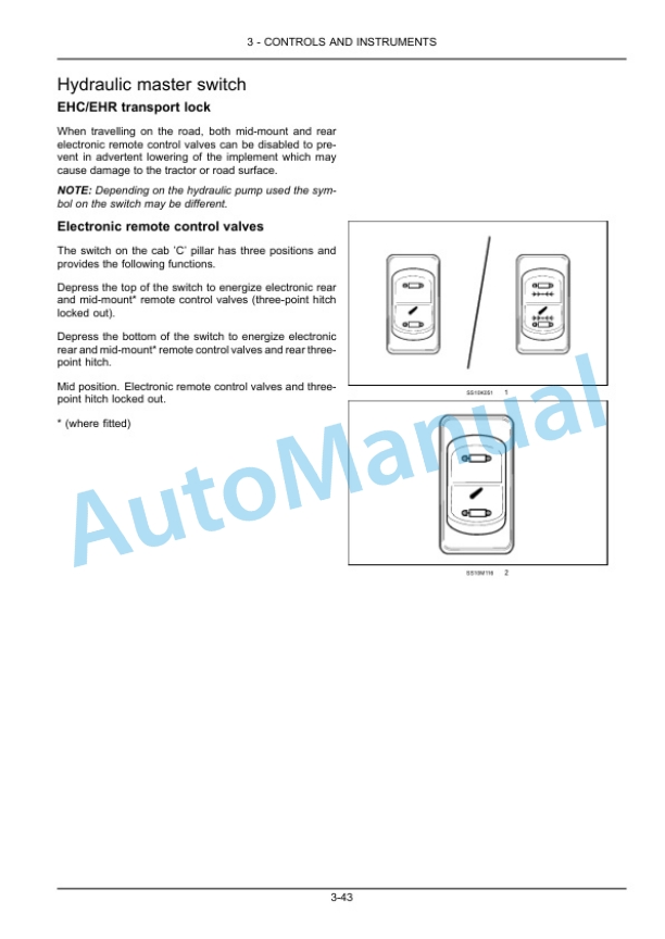 New Holland T7.290, T7.315 Tier 4B Final Sidewinder II Auto Command Tractor Operation and Maintenance Manual 48058878 2 New Holland T7.290, T7.315 Tier 4B Final Sidewinder II Auto Command Tractor Operation and Maintenance Manual 48058878 - Image 2