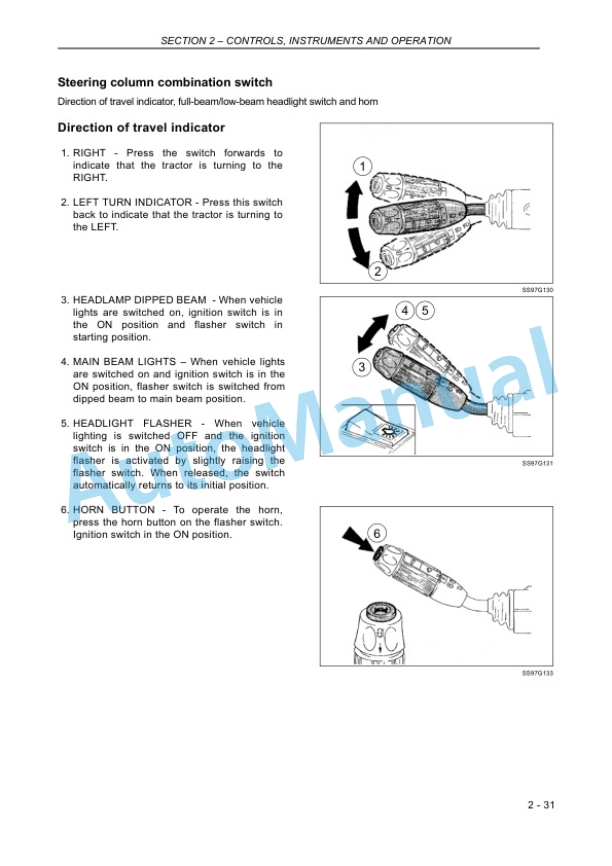 New Holland T7510, T7520, T7530, T7540, T7550 Tractor Operation and Maintenance Manual 84137954 2 New Holland T7510, T7520, T7530, T7540, T7550 Tractor Operation and Maintenance Manual 84137954 - Image 2