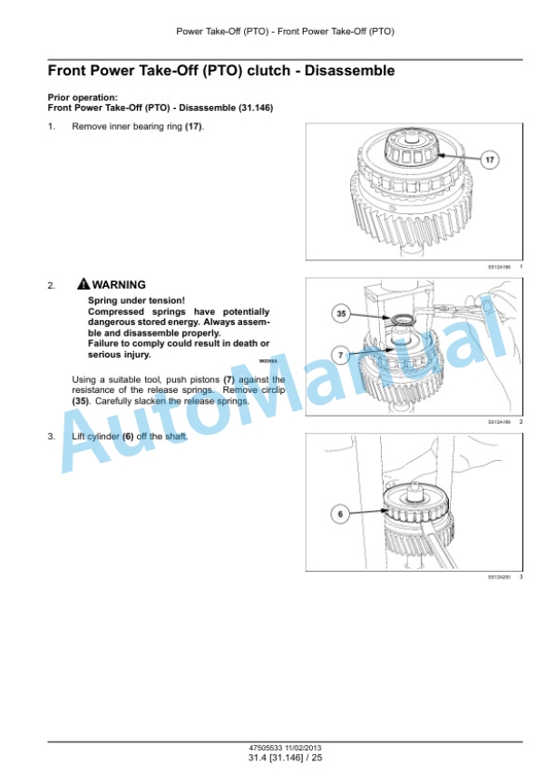New Holland T7510, T7520, T7530, T7540, T7550 Tractor Service Manual 47505533 3 New Holland T7510, T7520, T7530, T7540, T7550 Tractor Service Manual 47505533 - Image 3