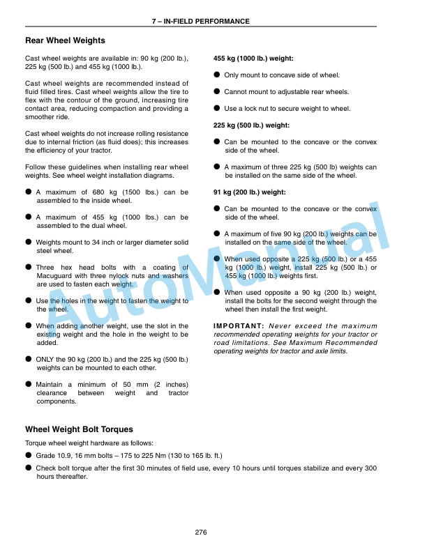 New Holland T8010, T8020, T8030, T8040, T8050 Tractor Operation and Maintenance Manual 87612879 3 New Holland T8010, T8020, T8030, T8040, T8050 Tractor Operation and Maintenance Manual 87612879 - Image 3