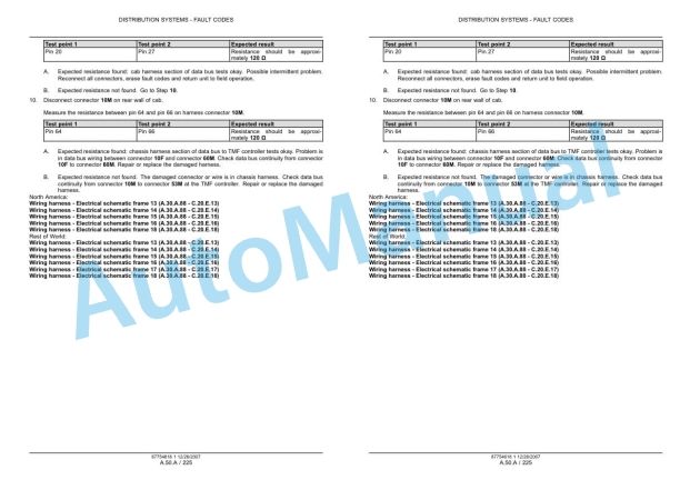 New Holland T8010, T8020, T8030, T8040, T8050 Tractor Repair Manual 87754618 3 New Holland T8010, T8020, T8030, T8040, T8050 Tractor Repair Manual 87754618-3