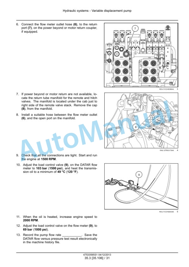 New Holland T8.275, T8.300, T8.330, T8.360, T8.390, T8.420 CVT Tractor Service Manual 47533595S1 5 New Holland T8.275, T8.300, T8.330, T8.360, T8.390, T8.420 CVT Tractor Service Manual 47533595S1-5