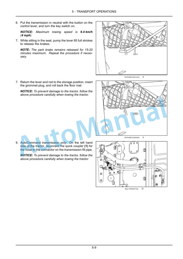 New Holland T8.275, T8.300, T8.330, T8.360, T8.390, T8.420 Tractor Operation and Maintenance Manual 47596169 3 New Holland T8.275, T8.300, T8.330, T8.360, T8.390, T8.420 Tractor Operation and Maintenance Manual 47596169 - Image 3
