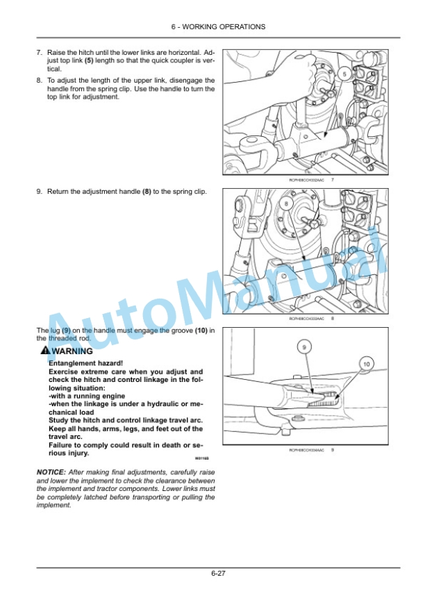 New Holland T8.275, T8.300, T8.330, T8.360, T8.390, T8.420 Tractor Operation and Maintenance Manual 47596185 3 New Holland T8.275, T8.300, T8.330, T8.360, T8.390, T8.420 Tractor Operation and Maintenance Manual 47596185 - Image 3