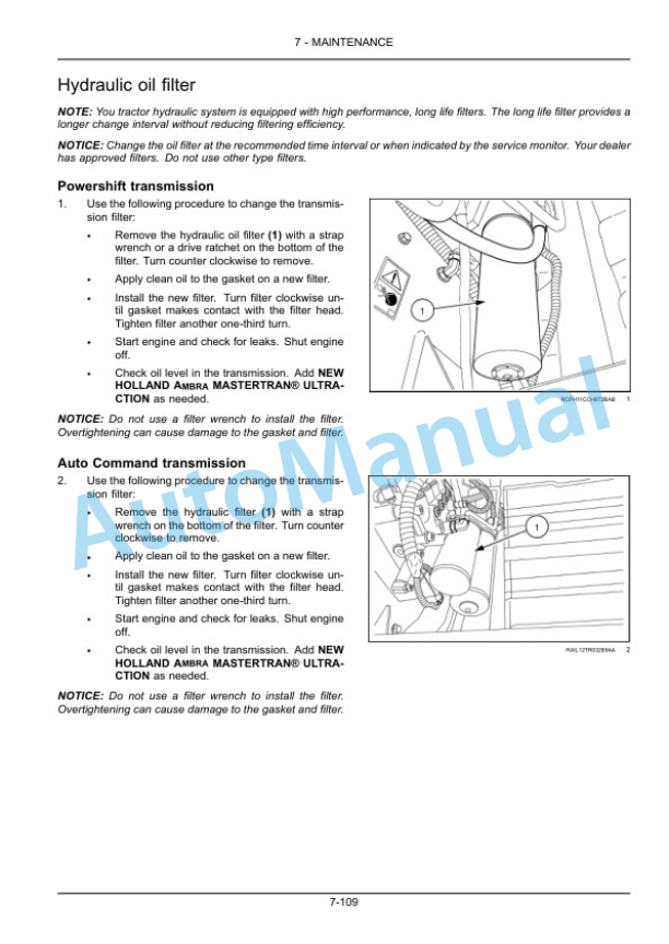 New Holland T8.275, T8.300, T8.330, T8.360, T8.390, T8.420 Tractor Operation and Maintenance Manual 84480265 5 New Holland T8.275, T8.300, T8.330, T8.360, T8.390, T8.420 Tractor Operation and Maintenance Manual 84480265 - Image 5