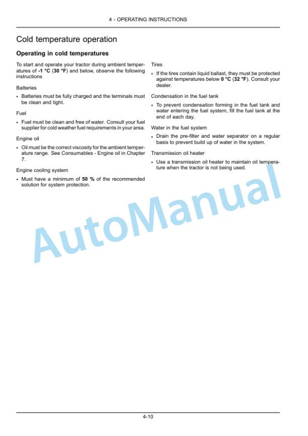 New Holland T8.275, T8.300, T8.330, T8.360, T8.390, T8.420 Tractor Operation and Maintenance Manual 84480327 2 New Holland T8.275, T8.300, T8.330, T8.360, T8.390, T8.420 Tractor Operation and Maintenance Manual 84480327 - Image 2